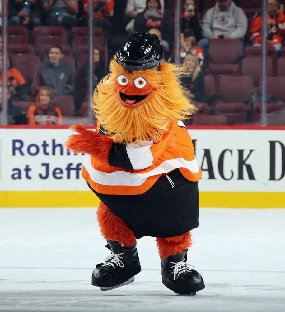 Gritty, the Philadelphia Flyers hockey team mascot