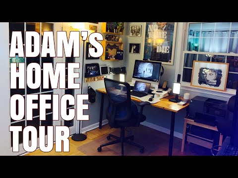 Adam's Home Office Tour