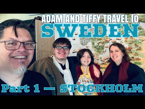 ADAM and TIFFY TRAVEL - STOCKHOLM - SWEDEN Part 1￼