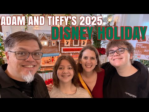 DISNEY HOLIDAY (Very Merry Christmas Party!) - ADAM AND TIFFY AT EPCOT AND MAGIC KINGDOM