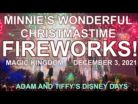 Minnie’s Wonderful Christmastime Fireworks! - December 3, 2021 - Disney Very Merriest After Hours