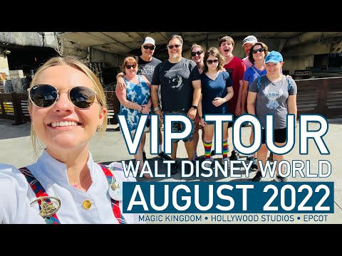 Walt Disney World VIP Tour, August 2022 - ADAM AND TIFFY’S DISNEY DAYS