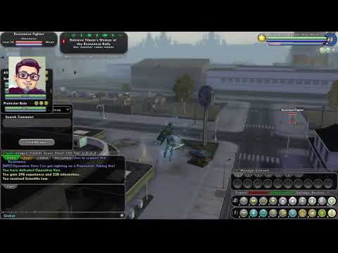 Adam Plays City of Heroes Going Rogue - L20 Mastermind - The Woman Named DeVore Part 3