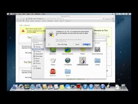 Install Tor Browser Bundle (Mac)